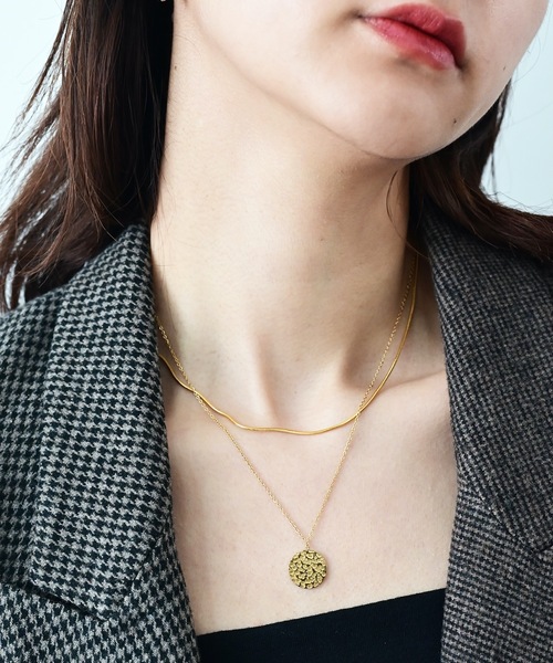 CENE（セネ）の「【CENE】セネ/コインネックレス（ネックレス・レディース・ゴールド・FREE）」の3枚目の写真