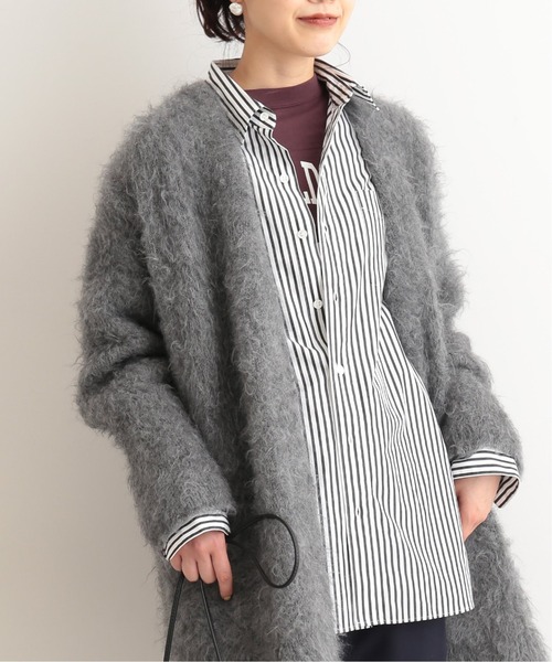 FRAMeWORK(フレームワーク)の「コットンレギュラーシャツ◆(シャツ/ブラウス・レディース・ブルー/ブルー系その他/ネイビー/ブラック・FREE)」の2枚目の写真