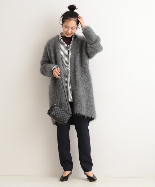 FRAMeWORK(フレームワーク)の「コットンレギュラーシャツ◆(シャツ/ブラウス・レディース・ブルー/ブルー系その他/ネイビー/ブラック・FREE)」の5枚目の写真