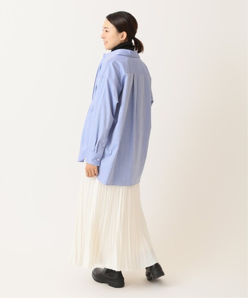 FRAMeWORK(フレームワーク)の「コットンレギュラーシャツ◆(シャツ/ブラウス・レディース・ブルー/ブルー系その他/ネイビー/ブラック・FREE)」の16枚目の写真