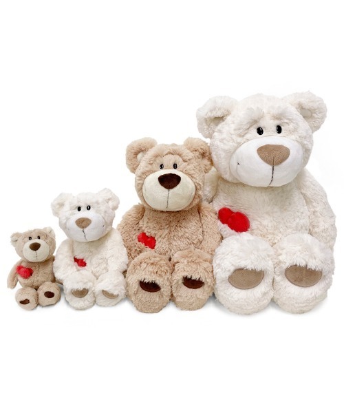 NICI/ラブベア ぬいぐるみ 50cm ホワイト（おもちゃ）｜nici（ニキ）の