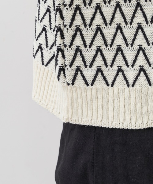 PUAL CE CIN（ピュアルセシン）の「ジャガード２WAYニット（カーディガン/ボレロ・レディース・その他1/その他2・FREE）」の20枚目の写真