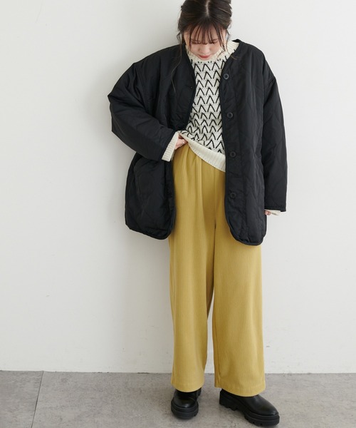 PUAL CE CIN（ピュアルセシン）の「ジャガード２WAYニット（カーディガン/ボレロ・レディース・その他1/その他2・FREE）」の9枚目の写真