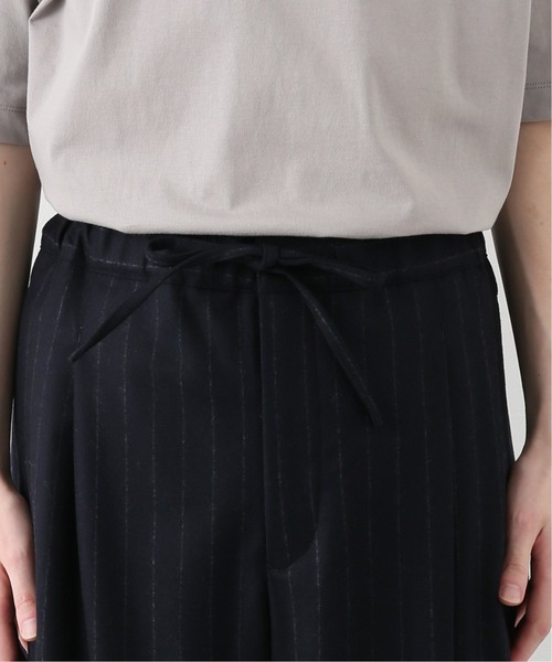 EDIFICE LA BOUCLE（エディフィスラブークル）の「【LA BOUCLE / ラブークル】チョークストライプ ワイドイージーパンツ（その他パンツ・メンズ・ネイビー・1/2/3）」の12枚目の写真