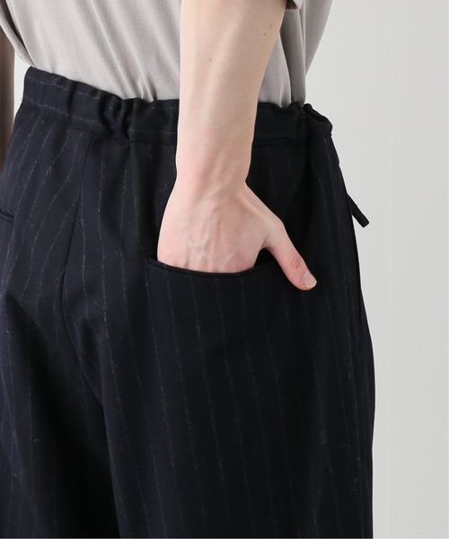 EDIFICE LA BOUCLE（エディフィスラブークル）の「【LA BOUCLE / ラブークル】チョークストライプ ワイドイージーパンツ（その他パンツ・メンズ・ネイビー・1/2/3）」の10枚目の写真