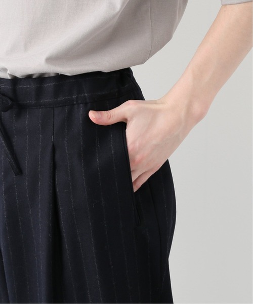 EDIFICE LA BOUCLE（エディフィスラブークル）の「【LA BOUCLE / ラブークル】チョークストライプ ワイドイージーパンツ（その他パンツ・メンズ・ネイビー・1/2/3）」の14枚目の写真