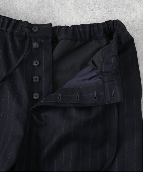 EDIFICE LA BOUCLE（エディフィスラブークル）の「【LA BOUCLE / ラブークル】チョークストライプ ワイドイージーパンツ（その他パンツ・メンズ・ネイビー・1/2/3）」の5枚目の写真