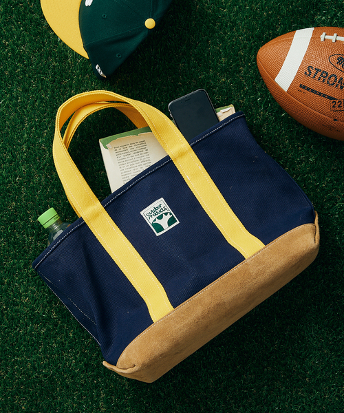 OUTDOOR PRODUCTS（アウトドアプロダクツ）の「【OUTDOOR PRODUCTS/アウトドアプロダクツ】別注 TREETAG トートバッグ（トートバッグ・メンズ・ホワイト/ネイビー/グリーン・FREE）」の3枚目の写真