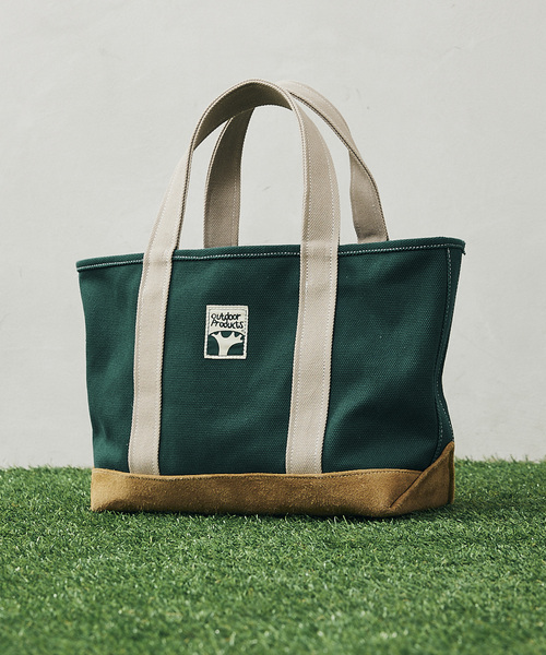 OUTDOOR PRODUCTS（アウトドアプロダクツ）の「【OUTDOOR PRODUCTS/アウトドアプロダクツ】別注 TREETAG トートバッグ（トートバッグ・メンズ・ホワイト/ネイビー/グリーン・FREE）」の6枚目の写真