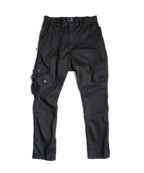 VIRGOwearworks（ヴァルゴウェアワークス）の「BAGGY-D CARGO（カーゴパンツ・メンズ・チャコールグレー/ブラック・2/4/3）」の9枚目の写真