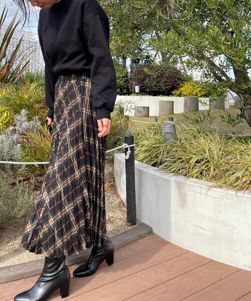 DRESKIP（ドレスキップ）の「◆アソートプリーツスカート（スカート・レディース・ブラック/ナチュラル/ブラック系1/ワイン系3・02/03）」の11枚目の写真