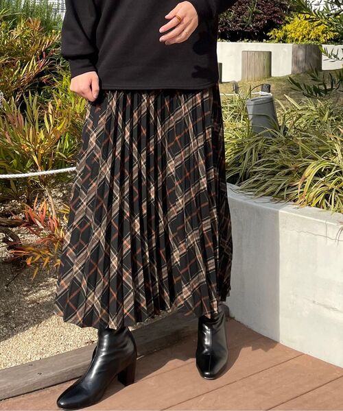 DRESKIP（ドレスキップ）の「◆アソートプリーツスカート（スカート・レディース・ブラック/ナチュラル/ブラック系1/ワイン系3・02/03）」の12枚目の写真