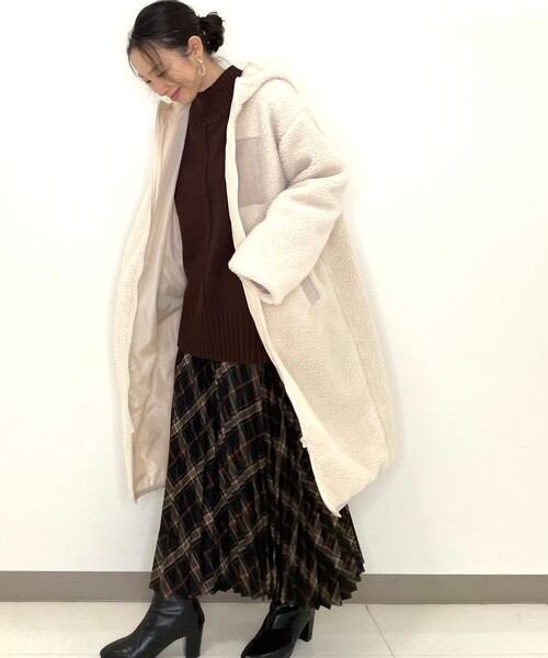 DRESKIP（ドレスキップ）の「◆アソートプリーツスカート（スカート・レディース・ブラック/ナチュラル/ブラック系1/ワイン系3・02/03）」の15枚目の写真