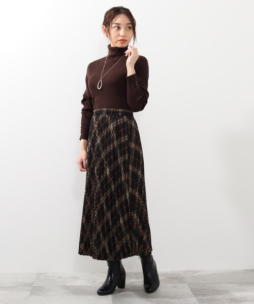 DRESKIP（ドレスキップ）の「◆アソートプリーツスカート（スカート・レディース・ブラック/ナチュラル/ブラック系1/ワイン系3・02/03）」の16枚目の写真