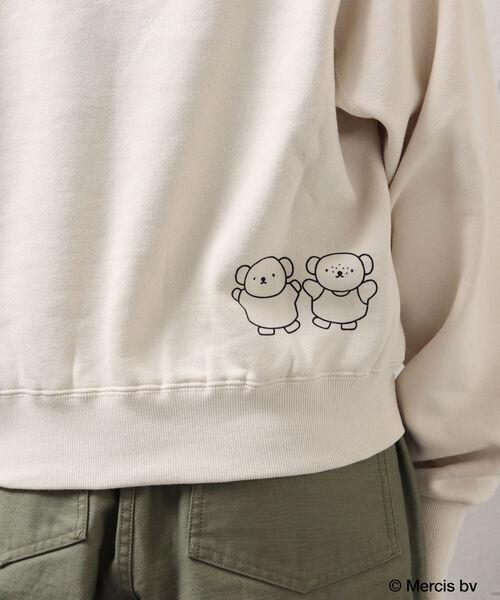 FREDY&GLOSTER(フレディアンドグロスター)の「【sportswear/スポーツウェア】Dick Brunaスウェット(スウェット・レディース・ブラウン/アイボリー/サックスブルー・FREE)」の13枚目の写真