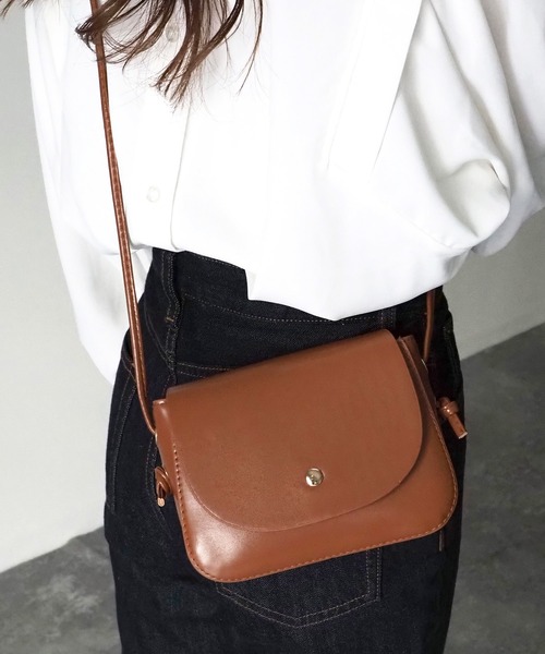 Riberry（リベリー）の「ミニショルダーバッグ（ショルダーバッグ・レディース・ホワイト/ブラック/ベージュ/ブラウン/イエロー/グリーン・FREE）」の3枚目の写真