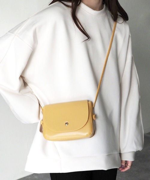 Riberry（リベリー）の「ミニショルダーバッグ（ショルダーバッグ・レディース・ホワイト/ブラック/ベージュ/ブラウン/イエロー/グリーン・FREE）」の6枚目の写真