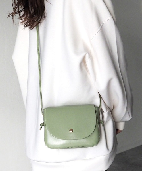 Riberry（リベリー）の「ミニショルダーバッグ（ショルダーバッグ・レディース・ホワイト/ブラック/ベージュ/ブラウン/イエロー/グリーン・FREE）」の5枚目の写真
