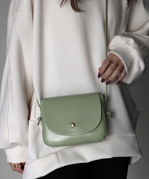 Riberry（リベリー）の「ミニショルダーバッグ（ショルダーバッグ・レディース・ホワイト/ブラック/ベージュ/ブラウン/イエロー/グリーン・FREE）」の17枚目の写真