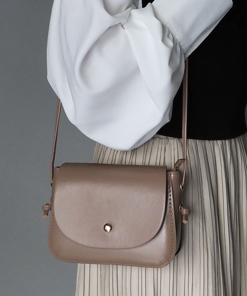 Riberry（リベリー）の「ミニショルダーバッグ（ショルダーバッグ・レディース・ホワイト/ブラック/ベージュ/ブラウン/イエロー/グリーン・FREE）」の16枚目の写真