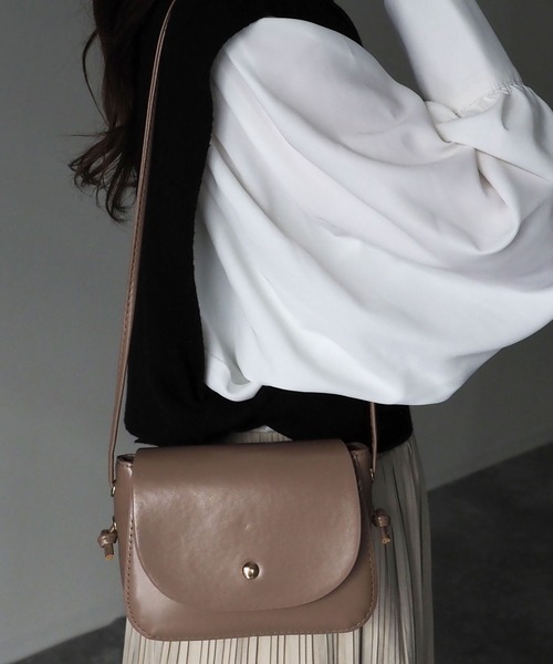 Riberry（リベリー）の「ミニショルダーバッグ（ショルダーバッグ・レディース・ホワイト/ブラック/ベージュ/ブラウン/イエロー/グリーン・FREE）」の10枚目の写真