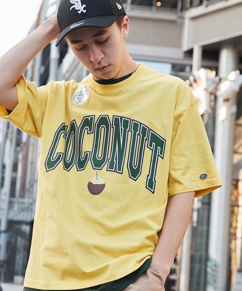 DISCUS ATHLETIC(ディスカス アスレチック)の「DISCUS ATHLETIC/ディスカス アスレチック 天竺デザインプリント&刺繍 コットン半袖Tシャツ(Tシャツ/カットソー・メンズ・ホワイト/グリーン/ホワイト系2/ホワイト系1/イエロー/イエロー系/ネイビー/ブラック系/ホワイト系3/スミクロ/オレンジ/グレー系/ホワイト系/グリーン系/ネイビー系/ブラック・L/M)」の14枚目の写真