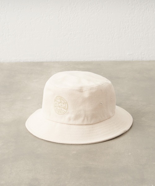 UNIVERSAL OVERALL（ユニバーサルオーバーオール）の「【UNIVERSAL OVERALL/ユニバーサルオーバーオール】別注キャンバスバケットハット（ハット・メンズ・ブラック/ベージュ/アイボリー・ONE SIZE）」の13枚目の写真