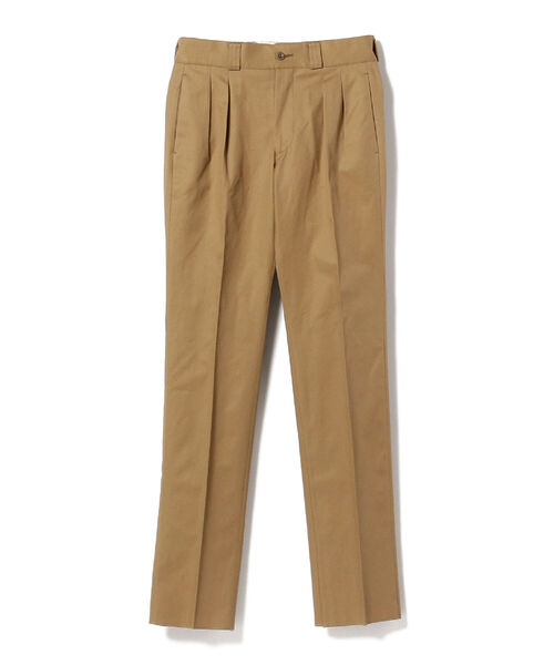 Tangent x beams F 別注コットンギャバジン　チノパンツ Tangent x beams F 別注コットンギャバジン チノパンツ - メルカリ