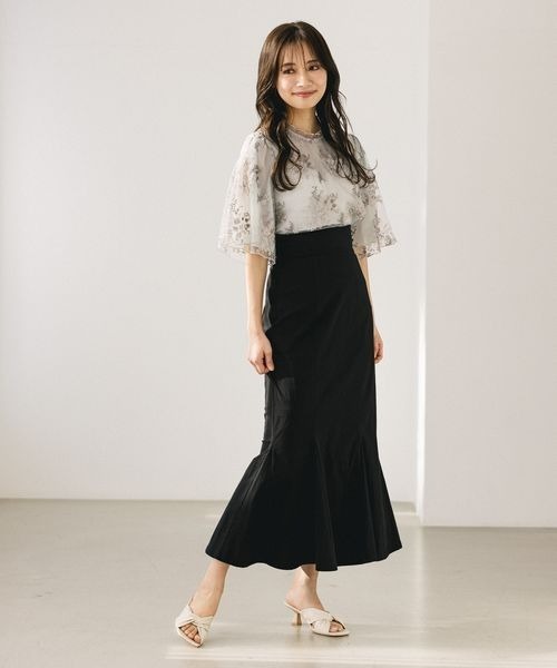 mysty woman（ミスティウーマン）の「クロスリボンサンダル 270329（サンダル・レディース・ブラック/カーキ/アイボリー・MEDIUM/LARGE）」の18枚目の写真