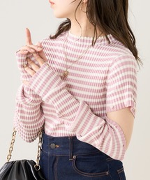 Chico | 【新色追加】袖ボタン取り外しリブニット(ニット/セーター)