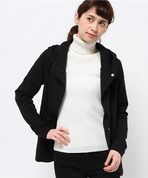 OUTLET（アウトレット）の「【Ciaopanic】HOODJKTL（その他アウター・レディース・ブラック/チャコールグレー/グリーン/グレー/ホワイト・FREE）」の9枚目の写真