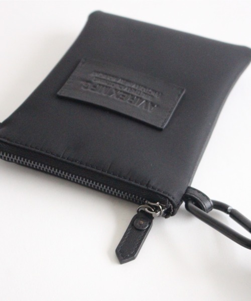 AVIREX（アヴィレックス）の「【直営店限定】MINI POUCH ストラップ付き/ ミニポーチ/ ミニショルダーバッグ（ショルダーバッグ・レディース・ブラック・FREE）」の2枚目の写真
