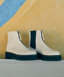 メンズのブーツ ホワイト 白色系 サイドゴア ファッション通販 Zozotown