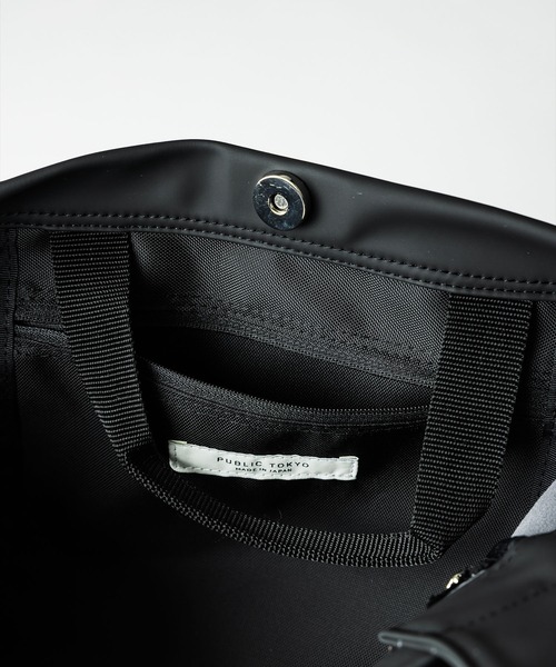 yorozu（ヨロズ）の「【YOROZU別注】ポリカーボネートタスキショルダー/ビックショルダーバッグM（ショルダーバッグ・レディース・ブラック/ベージュ/ホワイト・FREE）」の14枚目の写真