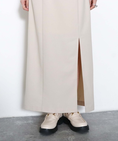 archives(アルシーヴ)の「スリットキャミワンピース(ワンピース・レディース・ブラック/アイボリー/グリーン系その他/モカ・MEDIUM/SMALL)」の18枚目の写真