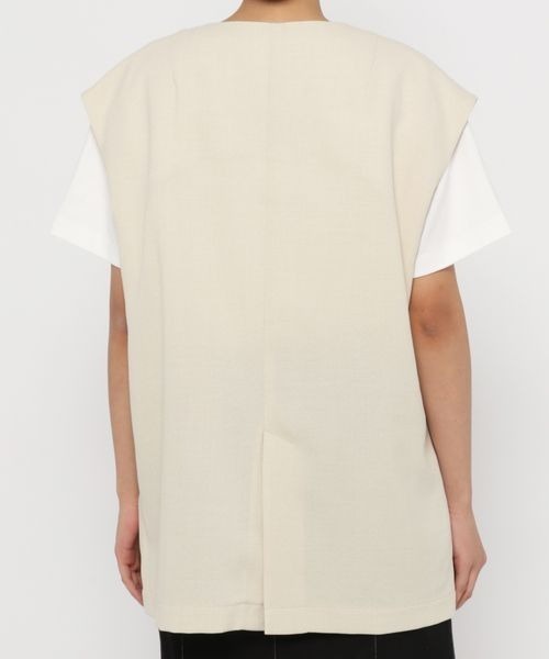 LOWRYS FARM(ローリーズファーム)の「バスケットベスト 260531(その他アウター・レディース・アイボリー/チャコールグレー/グレー系その他/グリーン/パープル/オレンジ/ブルー/その他19・FREE)」の19枚目の写真