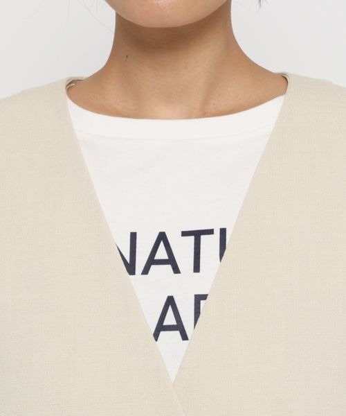 LOWRYS FARM(ローリーズファーム)の「バスケットベスト 260531(その他アウター・レディース・アイボリー/チャコールグレー/グレー系その他/グリーン/パープル/オレンジ/ブルー/その他19・FREE)」の20枚目の写真