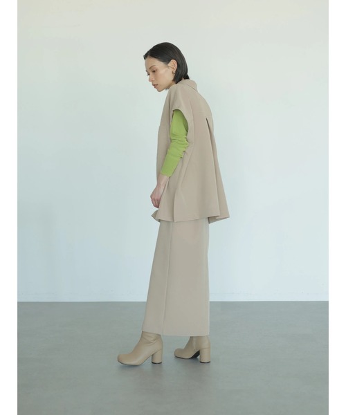 rem closet（レムクローゼット）の「ダブルクロスジャケット（その他アウター・レディース・ブラック/ベージュ・FREE）」の12枚目の写真