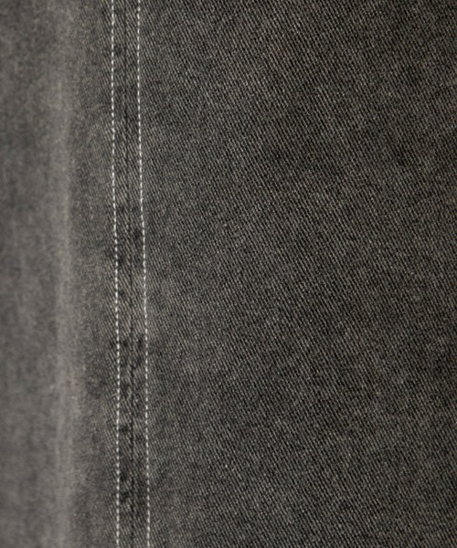 ANGIE（アンジー）の「Vネックデニムジャンスカ（ジャンパースカート・レディース・ブラック/オフホワイト/ブルー・FREE）」の13枚目の写真