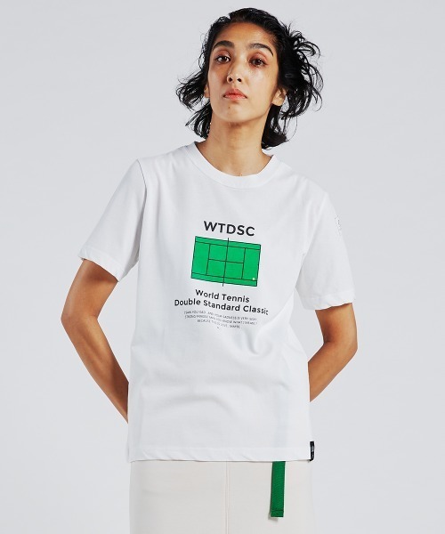 DOUBLE STANDARD CLOTHING(ダブルスタンダードクロージング)の「グラフィックTシャツ(Tシャツ/カットソー・レディース・オフホワイト/グリーン/トップグレー・FREE)」の4枚目の写真