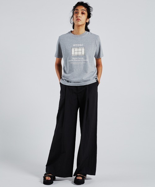 DOUBLE STANDARD CLOTHING(ダブルスタンダードクロージング)の「グラフィックTシャツ(Tシャツ/カットソー・レディース・オフホワイト/グリーン/トップグレー・FREE)」の18枚目の写真