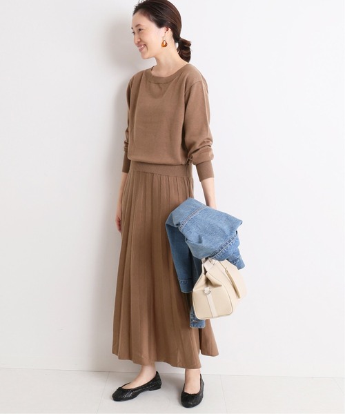 セール ブランド古着 長袖ワンピース ワンピース Slobe Iena スローブイエナ のファッション通販 Zozoused