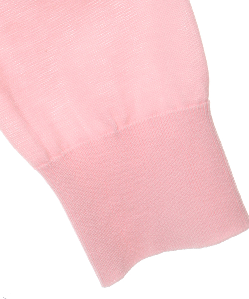 Tiara（ティアラ）の「綿シルクニットカーディガン（カーディガン/ボレロ・レディース・ピンク/ライトピンク・FREE）」の10枚目の写真