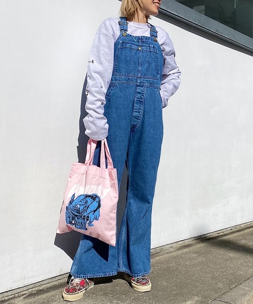 HOLIDAY（ホリデイ）の「COTTON TOTE BAG コットントートバッグ（トートバッグ・レディース・ホワイト/レッド/ピンク/ブルー・ONE SIZE）」の8枚目の写真