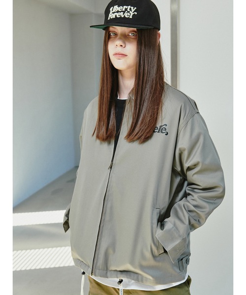 LIBERE（リベーレ）の「LIBERE リベーレ / FOREVER JACKET フォーエバージャケット ビッグシルエットブルゾン / 221103-221104-221105（ブルゾン・メンズ・ネイビー/オリーブ/ブラック・SMALL/LARGE/MEDIUM）」の4枚目の写真