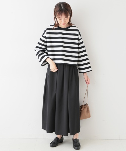 slobeiena ビッグボーダープルオーバー 追加予約》ビックボーダープルオーバー（Tシャツ／カットソー