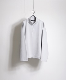 Confirm（コンファーム）の「Confirm / コンファーム ハーフジップ ポンチルーズカットソー（Tシャツ/カットソー・メンズ）」
