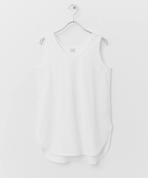 URBAN RESEARCH DOORS（アーバンリサーチドアーズ）の「コットンラウンドロングタンクトップ（タンクトップ・レディース・オフホワイト・MEDIUM）」の14枚目の写真