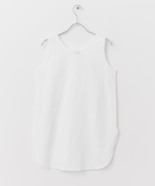 URBAN RESEARCH DOORS（アーバンリサーチドアーズ）の「コットンラウンドロングタンクトップ（タンクトップ・レディース・オフホワイト・MEDIUM）」の15枚目の写真