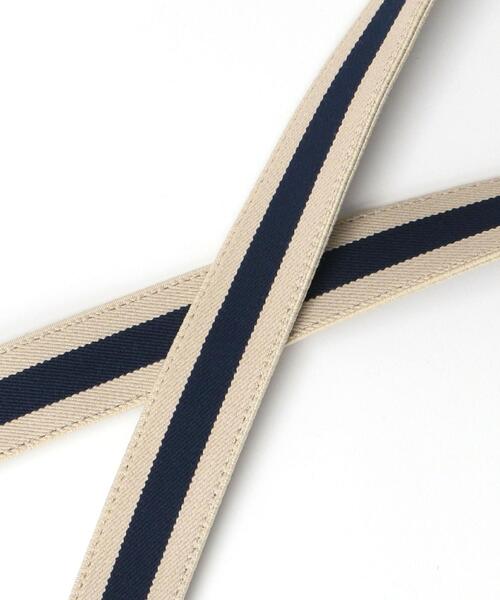 green label relaxing(グリーンレーベルリラクシング)の「クロコ型押し×テープ コンビ ベルト(ベルト・メンズ・その他1/その他2/その他3・M/L)」の5枚目の写真